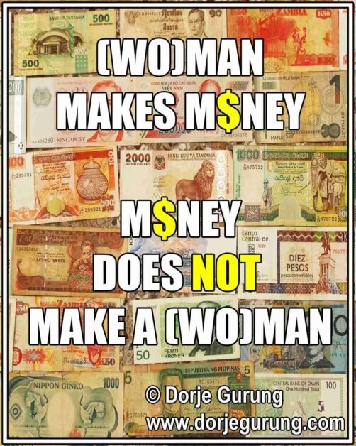 money does not make